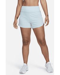 Nike - Bliss Dri-fit Fitness High-waisted 3" Brief-lined Shorts - Lyst