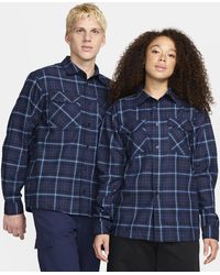 Nike - Sb Long-sleeve Flannel Skate Button-up Shirt - Lyst