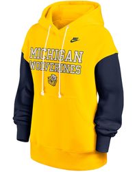 Nike - Michigan Legacy Phoenix Nike College Pullover Hoodie - Lyst