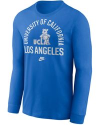 Nike - Ucla Legacy Arched Logo College Long-Sleeve T-Shirt - Lyst