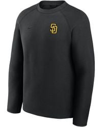 Nike - San Diego Padres Tech Fleece Mlb Pullover Crew - Lyst