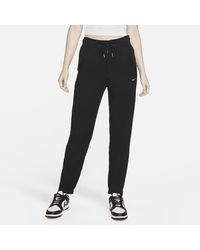 Nike - Pantaloni in french terry a vita alta sportswear modern fleece - Lyst