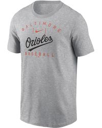 Nike - Baltimore Orioles Home Team Athletic Arch Mlb T-shirt - Lyst