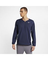 nike baseball pullover windbreaker