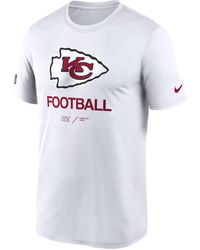 Nike Men's Yard Line (NFL Kansas City Chiefs) T-Shirt in Red, Size: Large | NKGW65N7G-079