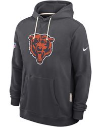 Nike - Chicago Bears Initial Home Sideline Dri-Fit Nfl Pullover Hoodie - Lyst