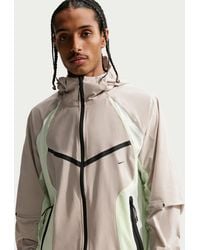 Nike - Tech Dri-Fit Woven Full-Zip Color-Block Windrunner Jacket - Lyst