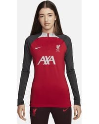 Nike - Liverpool F.c. Strike Dri-fit Football Drill Top Polyester - Lyst