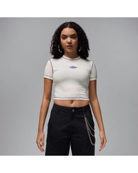 Nike - Nike Rare Air Cropped Short-Sleeve T-Shirt - Lyst