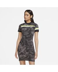 nike t shirt dress womens