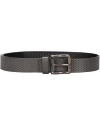 Nike - Perforated Leather Belt - Lyst