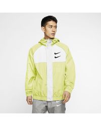 nike hoxton woven hooded jacket