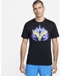 Nike - Rafa Court Dri-fit Tennis T-shirt Polyester - Lyst