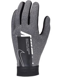 Nike HyperWarm Academy Fußballhandschuhe - Grau