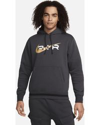 Nike - Air Fleece Pullover Hoodie Cotton - Lyst