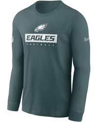 Nike - Philadelphia Eagles Sideline Team Issue Dri-fit Nfl Long-sleeve T-shirt - Lyst