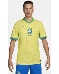 Nike - Brazil 2024 Stadium Home Dri-fit Football Replica Shirt 50% Recycled Polyester - Lyst