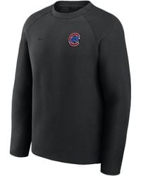 Nike - Chicago Cubs Tech Fleece Mlb Pullover Crew - Lyst