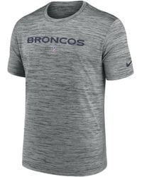 Men's Nike Russell Wilson Navy Denver Broncos Player Name & Number T-Shirt