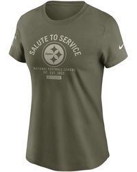 Nike - Pittsburgh Steelers Salute To Service Sideline Nfl T-Shirt - Lyst
