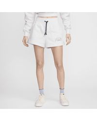 Nike - Sportswear Phoenix Fleece High-waisted Shorts - Lyst