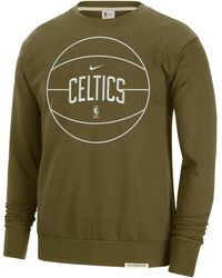 Nike - Boston Celtics Standard Issue Dri-fit Nba Sweatshirt - Lyst