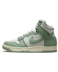 Nike - Dunk High 1985 Shoes In Green, - Lyst