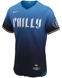 Nike - Trea Turner Philadelphia Phillies City Connect Dri-fit Adv Mlb Elite Jersey - Lyst