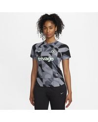 Nike - Chelsea F.c. Academy Pro Third Dri-fit Football Pre-match Short-sleeve Top 50% Recycled Polyester - Lyst