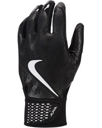 nike black leather gloves