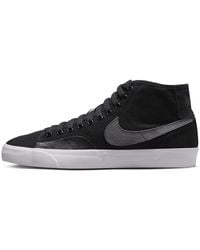 Nike Sb Stefan Janoski Max Mid Premium Skate Shoe in Brown for Men | Lyst