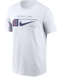 Nike - Chicago Cubs Team Swoosh Lockup Mlb T-shirt - Lyst