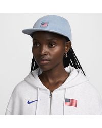 Nike - Usa Fly Dri-Fit Denim Cap - Lyst