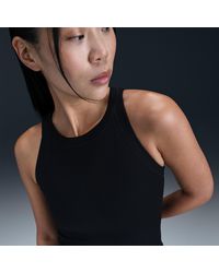 Nike - Zenvy Rib Dri-Fit Tank Top - Lyst
