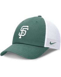 Nike - San Francisco Giants Bicoastal Club Mlb Trucker Adjustable Hat - Lyst