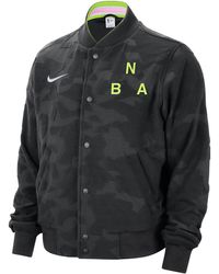 Boston Celtics Nike City Edition Lightweight DNA Full-Snap Jacket