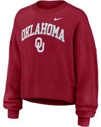Nike - Oklahoma Phoenix Arch Nike College Pullover Crew - Lyst
