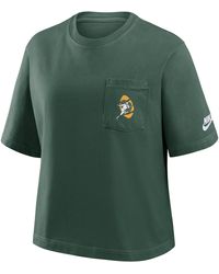 Nike - Bay Packers Rewind Pocket Boxy Nfl T-Shirt - Lyst