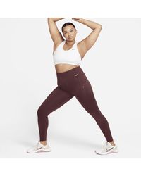 Nike - Go Firm-support High-waisted Full-length leggings With Pockets Nylon - Lyst