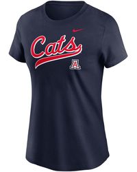Nike - Arizona Athletic Prep Arch Local Script College T-Shirt - Lyst