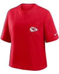 Nike - San Francisco 49Ers Rewind Pocket Boxy Nfl T-Shirt - Lyst