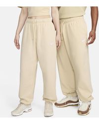 Nike - Sportswear Club Fleece Mid-rise Oversized Sweatpants - Lyst
