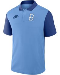 Nike - Brooklyn Dodgers Cooperstown Victory Dri-Fit Mlb Polo - Lyst