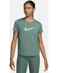 Nike - One Swoosh Dri-fit Short-sleeve Running Top 75% Recycled Polyester Minimum - Lyst
