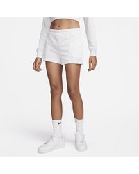 Nike - Sportswear Chill Terry High-waisted Slim 2" French Terry Shorts - Lyst