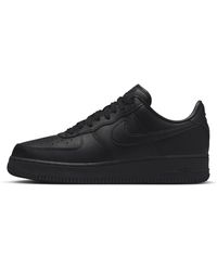 Nike - Air Force 1 '07 Fresh Shoes In Black, - Lyst