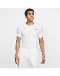nike pro fitted short sleeve