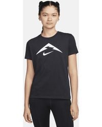 Nike - Trail Dri-fit T-shirt Polyester - Lyst