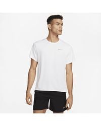 Nike - Miler Dri-fit Uv Short-sleeve Running Top - Lyst