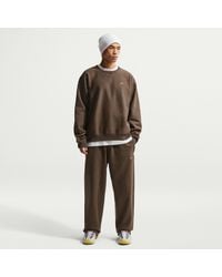 Nike - Solo Swoosh Fleece Open-Hem Pants - Lyst